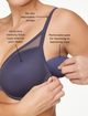 Бюстгальтер зі вставними подушечками Thirdlove 24/7 Classic Uplift Plunge Bra - Синій - 70A - изображение 8