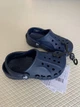 Дитячі крокси-сабо для хлопчика Crocs Kids' Baya Clog Navy (38-39, синій) - зображення 3