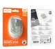 Бездротова миша Hoco GM34 Nuevo 2.4G/Bluetooth Wireless Gray/White - изображение 3