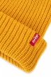 Мужская вязаная шапка Levi's унисекс one size Жёлтый (156929) - изображение 2