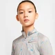 Детский свитшот для девочки Nike Pro Warm Half Zip Long Sleeve XS (122-128 CM) Серый CQ4212-059 - изображение 3