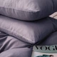 Простирадло Фланель 001 "Ash grey" 220*240 - зображення 3