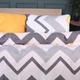 Простирадло Ranforce Elite 17-0829 Zigzag ornament 220*240 - зображення 3