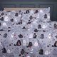Простынь Ranforce Elite 17-0671 With Love, Cats 110*160 - изображение 5