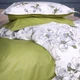 Простирадло Поплін 00-1 "Olive Flowers" 200*220 - зображення 1