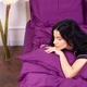Простирадло Сатин "0846 Lilac" 200*220 - зображення 7