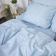 Простирадло Сатин "0842 Light Blue" 150*220 - зображення 6