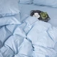 Простирадло Сатин "0842 Light Blue" 150*220 - зображення 3