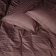 Простирадло Satin Stripe 30-0008 Smoky Pink 220*240 - зображення 3