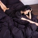 Простынь Сатин "0848 Blue Black" 220*240 - изображение 8