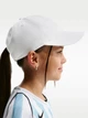 Детская бейсболка Nike Dri-Fit Club Unstructured Metal Swoosh FB5064-101 50-56 Белая (198487789973) - изображение 2