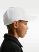 Детская бейсболка Nike Dri-Fit Club Unstructured Metal Swoosh FB5064-101 50-56 Белая (198487789973) - изображение 5