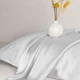 Простынь Satin Light Pro 10-001 Snow White 110*160 - изображение 4