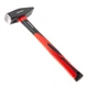 Молоток 1000 г.ручка з фібергласу INTERTOOL HT-0210 - изображение 3