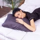 Подушка (стружка Memory) №4095 Delicate satin 0240 Iron grey MEN 59*43*12 см 590*430*120 Classic - изображение 7