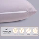 Подушка для вагітних та відпочинку Г-подібна №8412 16-5703 Light Gray EcoSilk Ranforce Elite 140*40*20 - зображення 4