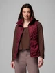 Теплый жилет короткий женский Columbia 195254472 L Бордовый (1159863478) - изображение 4