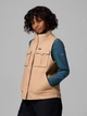 Теплый жилет короткий женский Columbia 819478613 M Бежевый (1159865529) - изображение 3