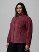 Толстовка на молнии на флисе женская Columbia 612086812 XL Бордовая (1159887814) - изображение 8