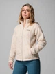 Толстовка на молнии на флисе женская Columbia 990108032 XL Бежевая (1159865187) - изображение 3