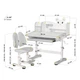 Комплект меблів (стіл + стілець + полиця) Mealux BD-29 Panda XL Grey (арт. BD-29 G) - изображение 3
