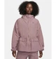 Куртка жіноча Nike Sportswear Everything Wovens Wooversized Hooded Jacket S Рожевий FN3669-208 - зображення 2