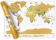 Скретч-карта Luckies of London Scratch Map® Travel Edition формат A3 (42х29х7 см) - изображение 1
