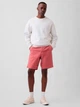 Шорты хлопковые короткие мужские GAP 28042559 38 Розовые (1162213537) - изображение 3