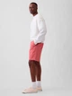 Шорты хлопковые короткие мужские GAP 28042559 34 Розовые (1162316466) - изображение 4