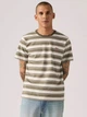 Футболка хлопковая длинная мужская Levi`s 967713736 L Коричневый/Молочный (1162246795) - изображение 1