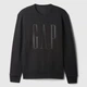 Світшот на флісі чоловічий GAP 883299081 S Чорний (1162433858) - зображення 4