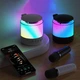 Портативная колонка K19 Bluetooth с LED-подсветкой и 2 микрофонами, караоке - изображение 8