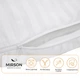 Подушка для вагітних та відпочинку Г-подібна №5003 Color Line 17-0605 Stripe White EcoSilk бязь 140*40*20 - зображення 4