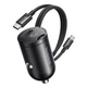 Автомобильное зарядное устройство с кабелем Type-C - Type-C 45W Baseus PrimeTrip VP2 (C0206800) - изображение 1