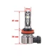 LED лампи H11 Type 32 12V 15W 6000K 4800Lm Cyclone (комплект 2 шт.) - изображение 2