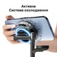 25W Быстрая беспроводная зарядка для телефонов iPhone 16/17/18 серий, Samsung, часов Apple Watch, Samsung Galaxy Watch наушников Airpods, Galaxy Buds, 6 в 1 45w CPro Беспроводная Зарядная Док-станция с Часами RGB ночником и Bluetooth колонкой - изображение 5