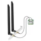Wi-Fi/Bluetooth адаптер EB-LINK Intel AX210 WiFi6E / Bluetooth 5.2 / Три диапазона / Mini PCI Express - изображение 1