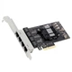 Сетевая карта FLYBISH NA8125-T4 PCI Express / 2.5 Гбит/с Ethernet - изображение 1