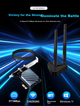 Wi-Fi/Bluetooth адаптер Fenvi QCNCM865 WiFi7 / 8774 Мбіт/с / Bluetooth 5.4 / 6 ГГц / Три діапазони / MU-MIMO / PCI Express - зображення 2