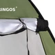 Намет туалет-душ, переодягальня Springos Pop-Up 190 x 120 x 120 см саморозкладний PT026 Navy Green - зображення 9