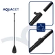 Весло для SUP-доски Aquaget 160-208 см регулируемое, складное AQ0051 Black - изображение 17