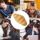 Дитяча іграшка-антистрес сквіш тягучка Круасан невеликий імітація круасана м’яка іграшка Жовта - зображення 6