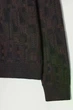 Джемпер чоловічий COS geometric jacquard-knit jumper 1242717001 M Коричнево-чорний - зображення 6