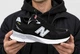 Чоловічі термо кросівки NB 990 USA Gore-Tex чорний з сірим та білим 43 - изображение 8