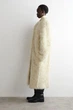 Хутряне пальто COS collarless shearling coat 1306826001 XS Бежевий - изображение 2