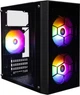 Корпус 1stPlayer X1 600W RGB Black (X1-BK-3F1-PS-600FK-EU) - зображення 1