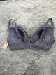 Мереживний бюстгальтер зі вставними подушечками ThirdLove Boho Lace Uplift Bra - 75E- сіро-графітовий - изображение 4