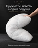 Подушка Capppone Штучний лебединий пух "Тесто", біла 50x70 см — 2 подушки - зображення 3