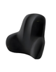 Ортопедическая подушка для поясницы Memory Foam для авто и офисного кресла чёрная - изображение 1