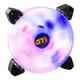 Вентилятор GTL 120 мм Multicolor B3, White/Black (GTL-120LMCB3P ARGB) - зображення 1